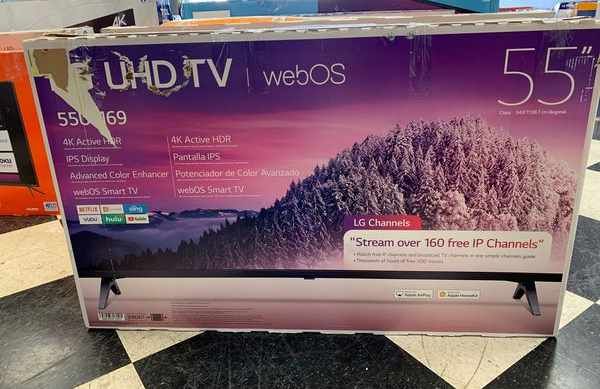 NEW OPEN BOX LG 55β UHD TV 9TC