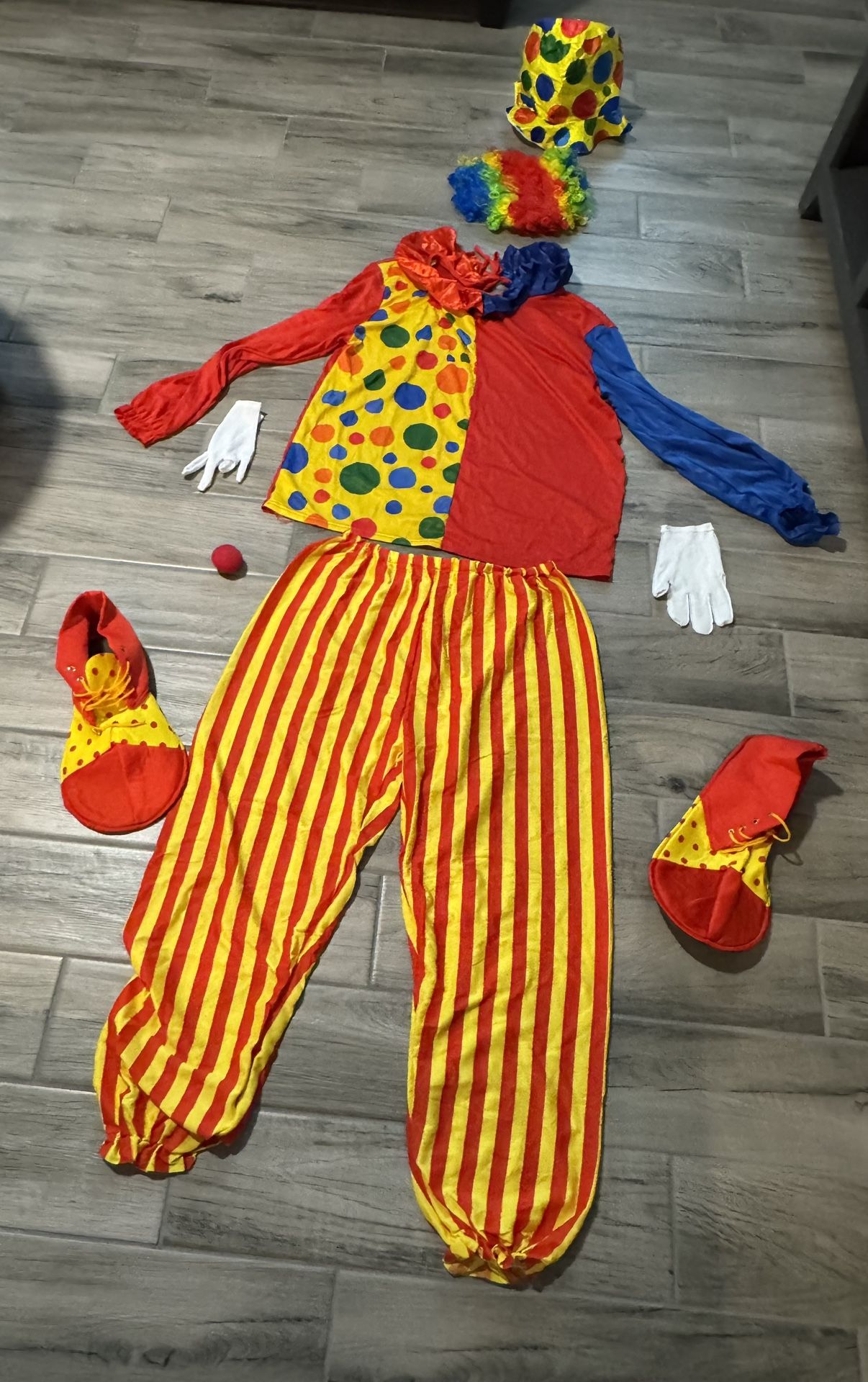 Clown Costume 2XL
