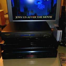 Panasonic Pv-s4670  ( S-Video ) Video Editing! Stereo  Top Of The Line○ Made In Japan Very Rare Model Blue Stripe Model "1996" Limited ☆  S Model 📹  