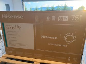 Hisense 75 inch Smart TV 4K