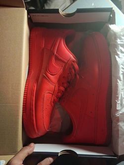 (Red) air force 1s