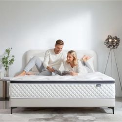 🔥New! 14" Queen Deegari Gel Memory Foam Hybrid Mattresses
