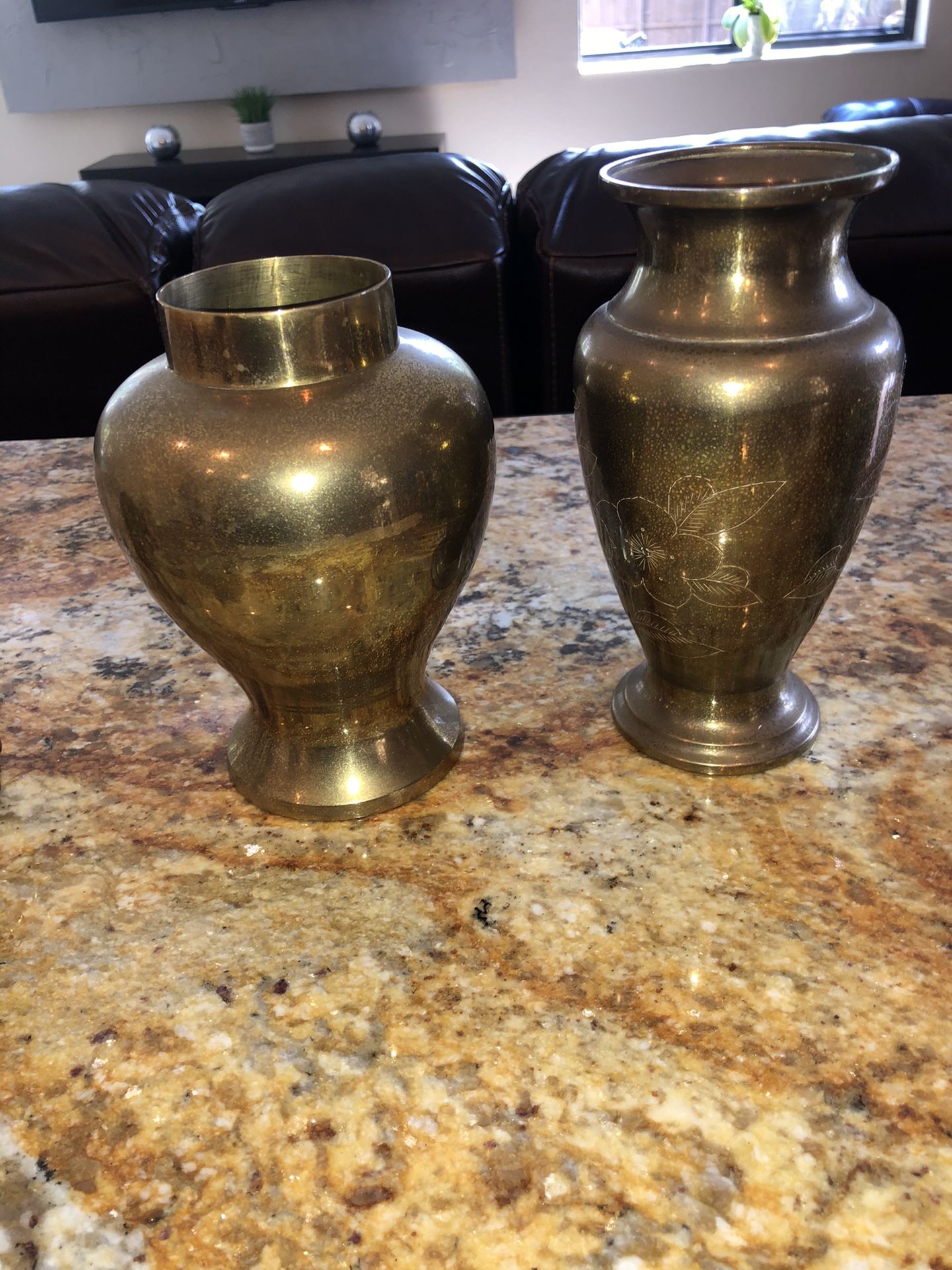 Brass decorations each