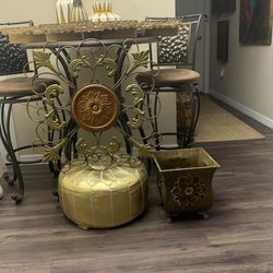 Wall Art And Matching Bin