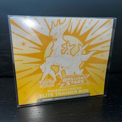 SWSH Brilliant Stars Pokémon Center ETB (Elite Trainer Box)(Sealed/Unopened)