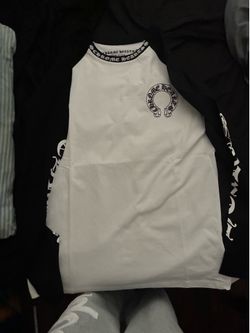 Black Chrome hearts long sleeve shirt