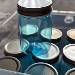 Plastic mason jars