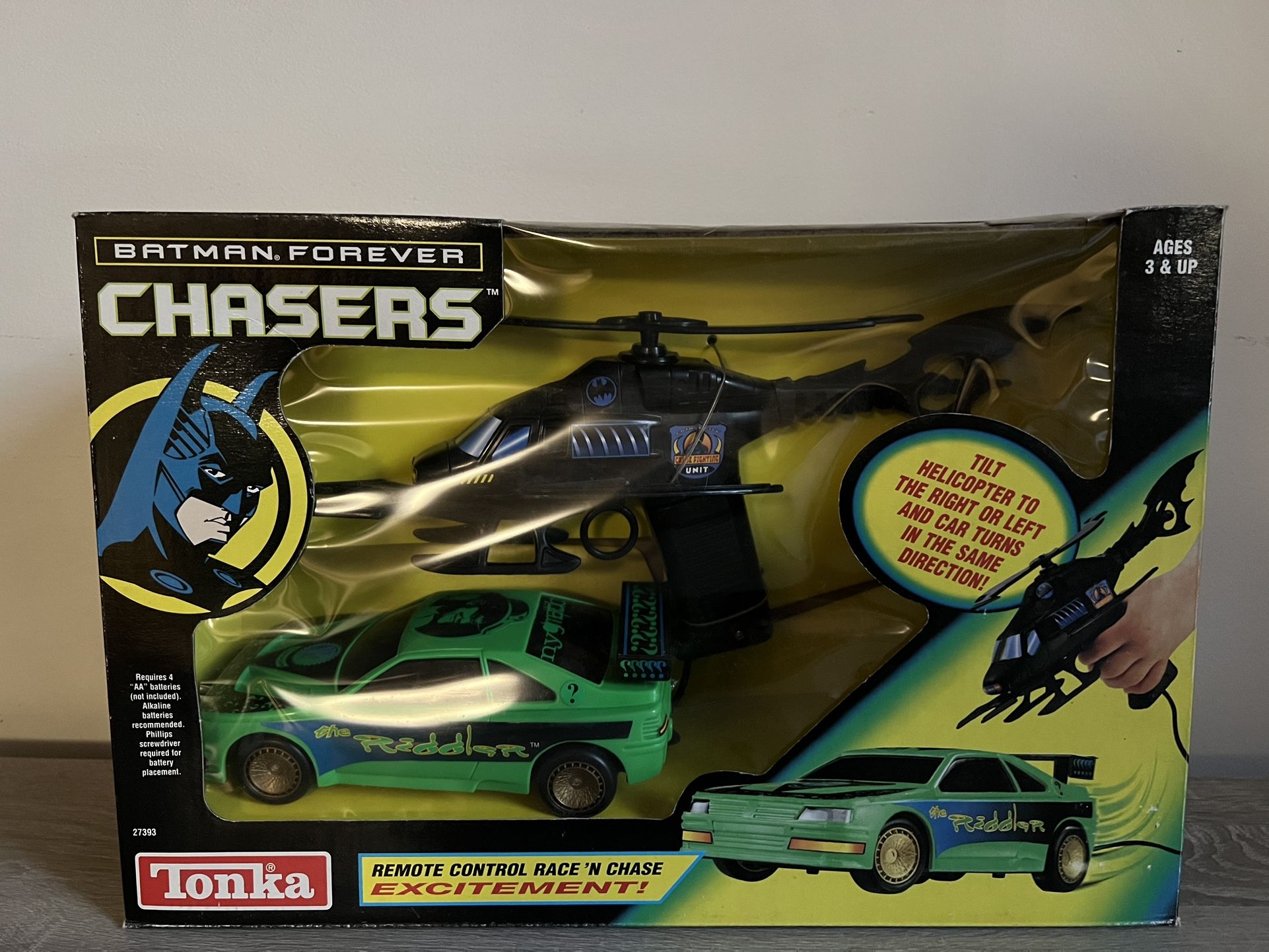 Tonka Batman Forever Chasers Remote Control Race 'N Chase