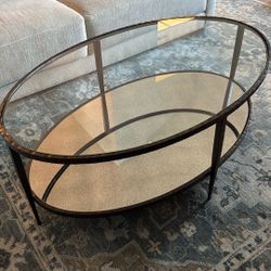 Art Deco glass coffee table for sale!
