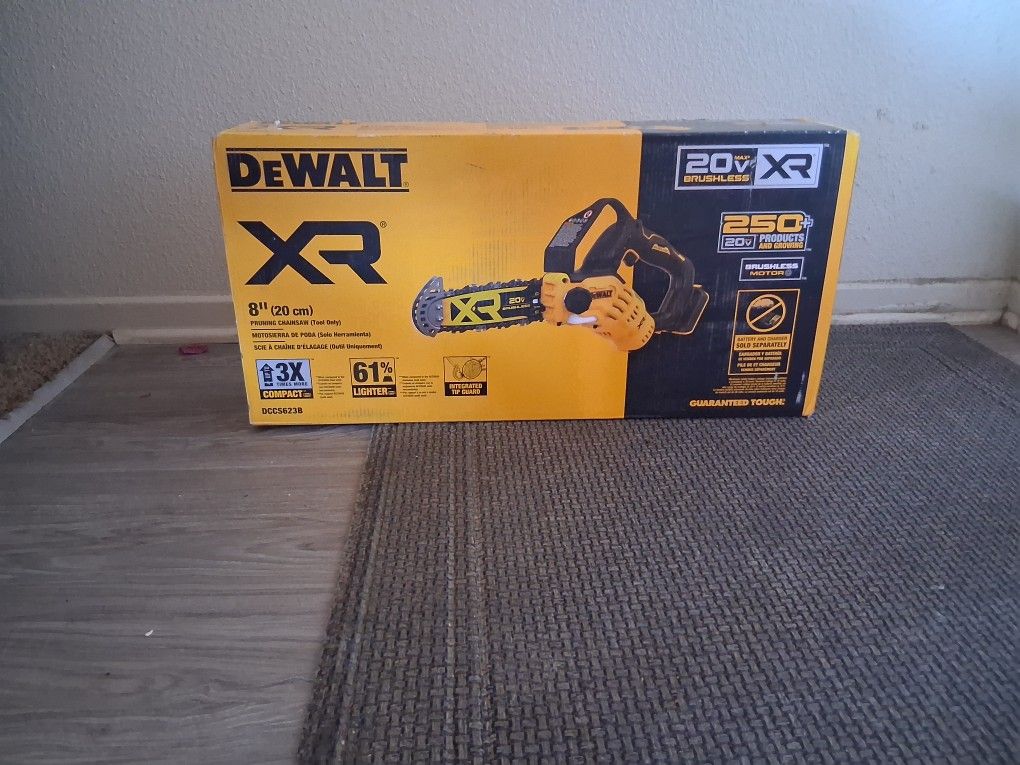 Dewalt 8in Chainsaw 20v Max XR