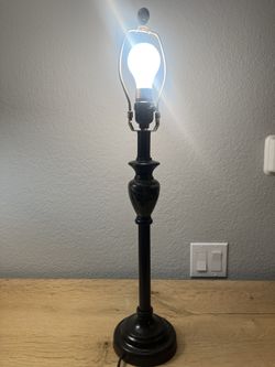 Black/Brown Table Lamp