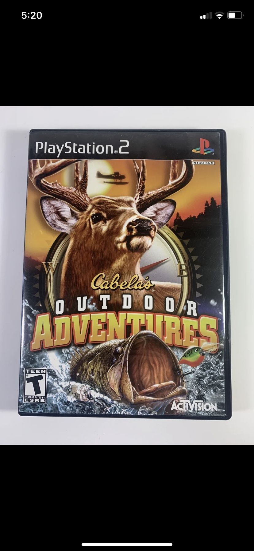 Cabela's Outdoor Adventures (Sony PlayStation 2, 2010) PS2 Complete