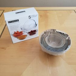 5 PIECE SET STORAGE (NEW)