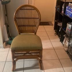 4ct Cushion Sturdy Wicker Chair Set Ddd