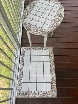 2 small custom tables