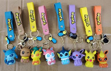 Pokemon Keychains 8 Different Styles Available