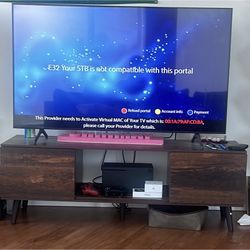 Samsung 55 Inch Tv  With Stand For Sale 
