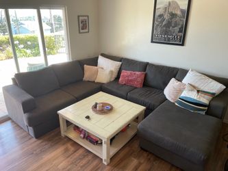 Gray Sectional Couch