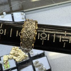 14k Mens Ring Sz: 9