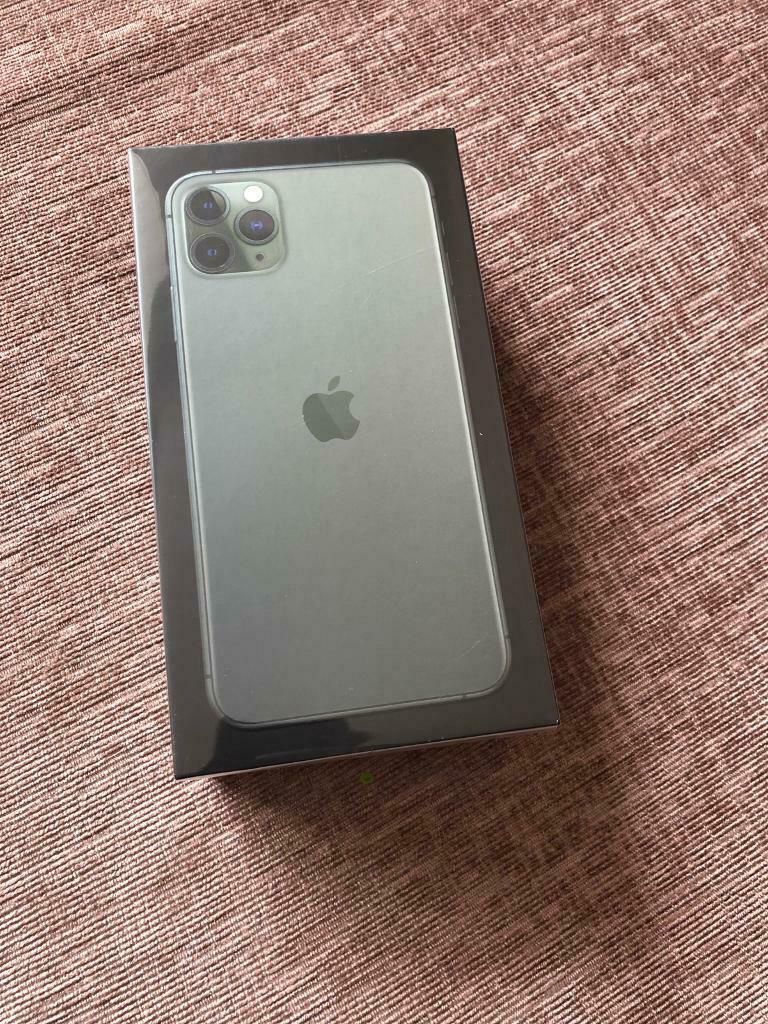 iPhone 11 Pro Max Midnight Green Brand New Still In Box