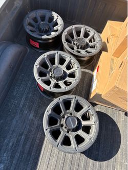16” Black Chevy Silverado Wheels Set of 4