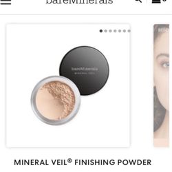 ⭐️PRICE FRIM⭐️ SUPERSIZED DELUXE BAREMINERAL MINERAL VEIL FINISHING POWDER