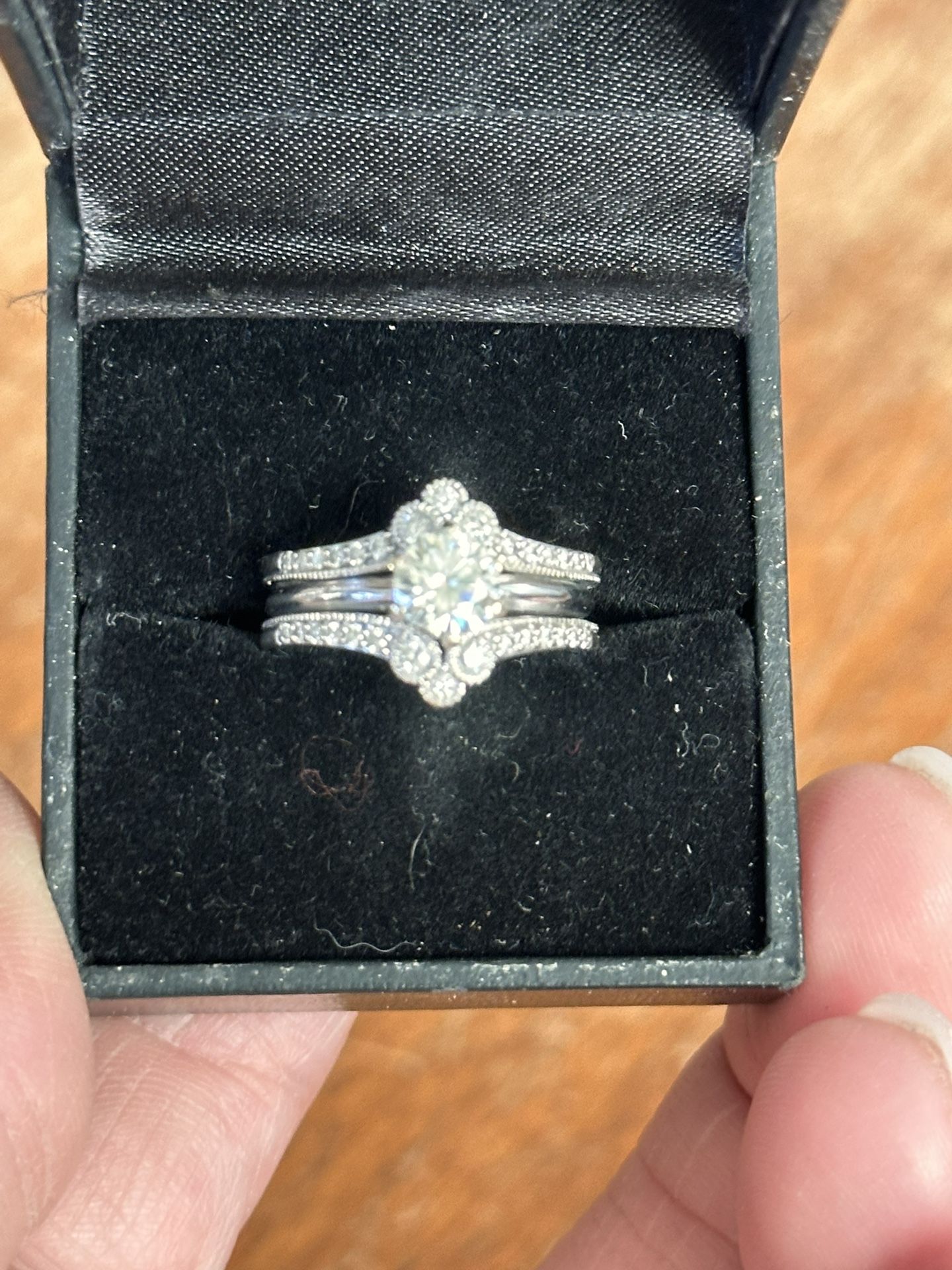 Diamond Wedding Ring Set