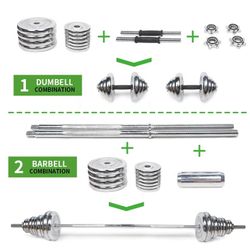 Dummbells-barbell Set 150lb. Adjustable Weight