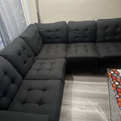 Sectional L-shaped Couch 