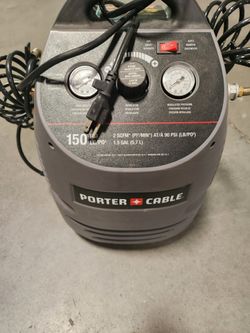 Porter Cable 150 PSI Air Compressor 1.5 Gal