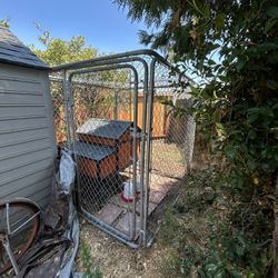 Dog Kennel With Chicken Coop
