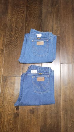 WRANGLER 36X34 Men's Western Denim Jeans $20 each Cash only