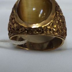10k Yellow Gold Rine Size 8
