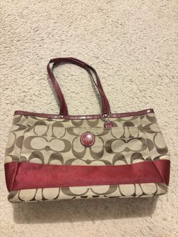 Vintage Coach Diaper Bag 