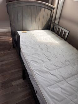 Toddler Bed and Mattress