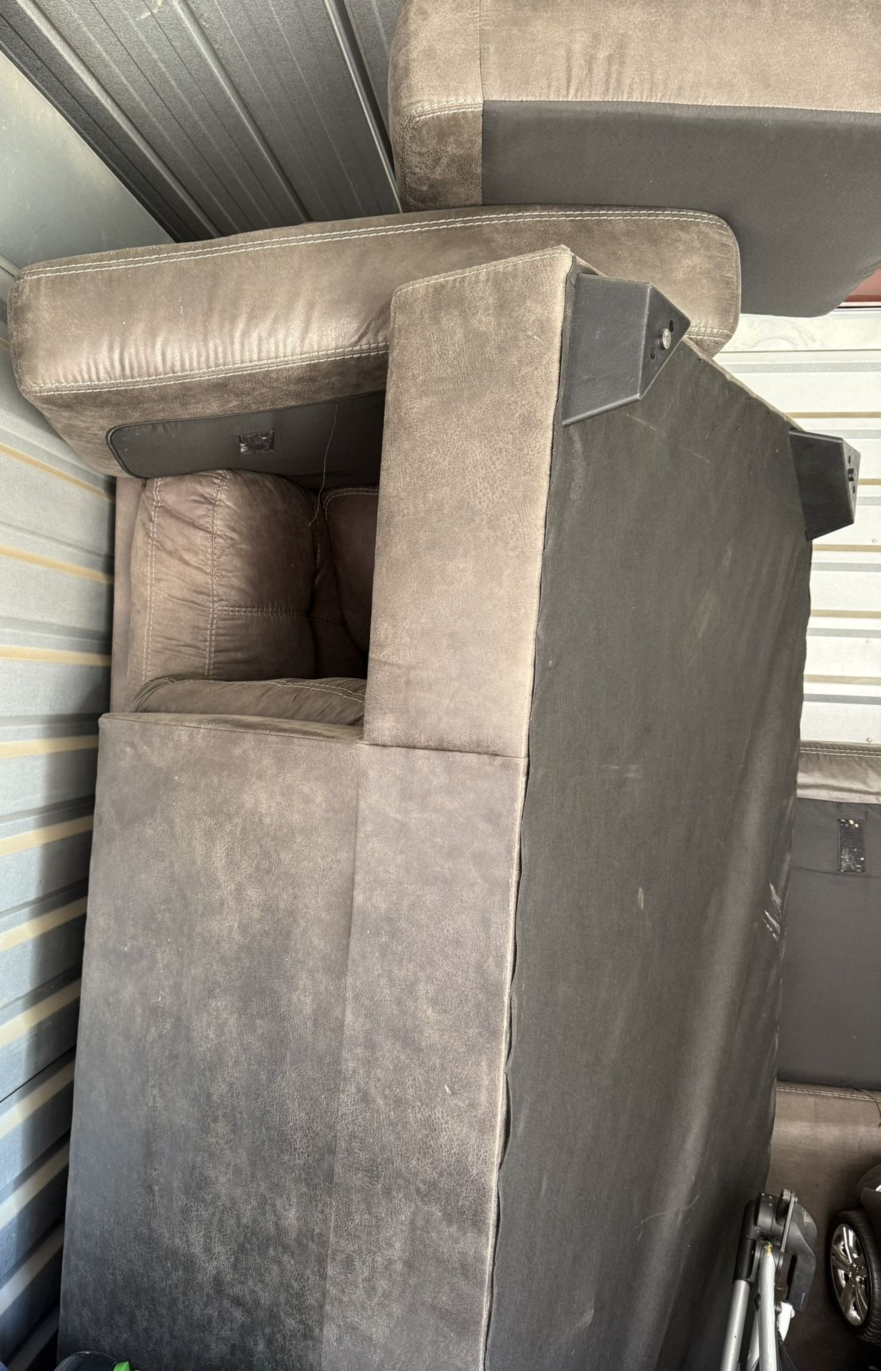 2 Grey Couch Set