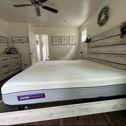 King Bdrm Set W/“Purple Premier 3” mattress 