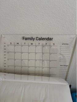 Wall Acrylic Calender