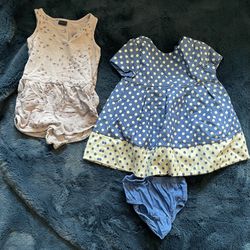 24 Months Baby Gap Dress And Romper $12 