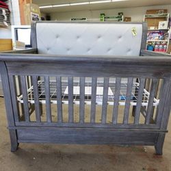 5-in-1 Evolur Signature Amsterdam Convertible Baby Crib to Full Size