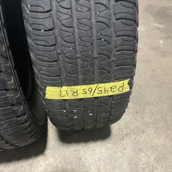Goodyear Tires Set Of Four P245/65/r17