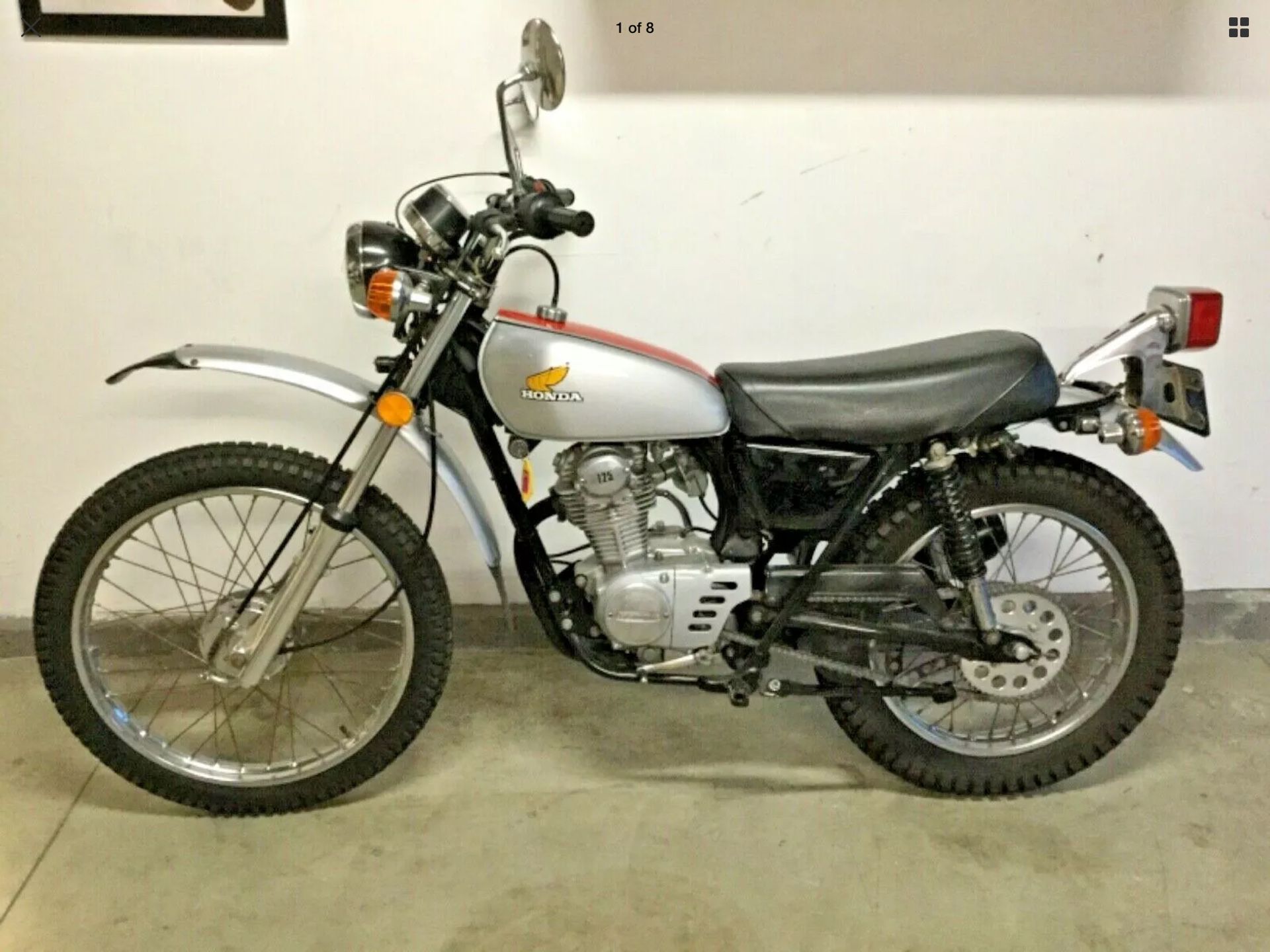 1974 Honda XL125 Vintage Motorcycle - Dana Point