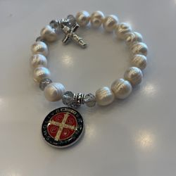 Pearls Rosary Bracelet