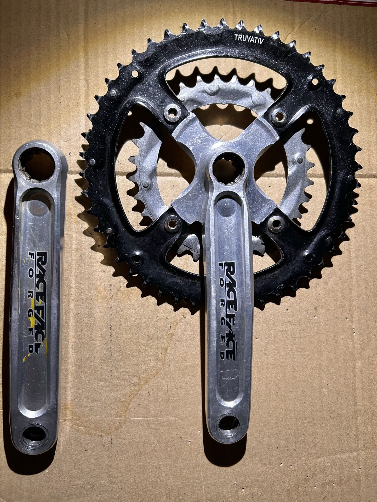 Race Face Turbine Forged Crankset 170mm 48 32T Truvativ ISIS Spindle