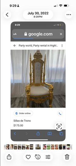 Kings chair