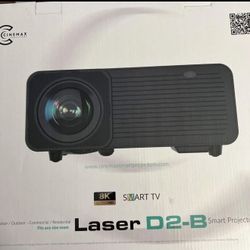 smart projector with screen