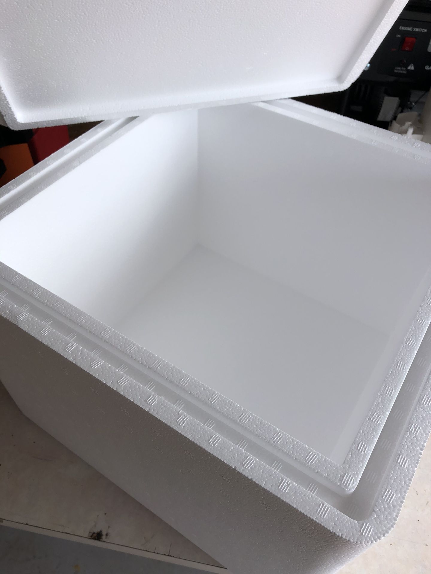 Styrofoam coolers
