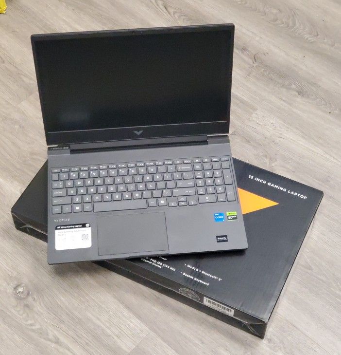 HP Victus 15.6" Gaming Laptop (Intel Core i5-12450H - 8GB RAM - 512GB SSD - RTX 2050)- $5 Today and the rest later 🤗 Message Us Now!