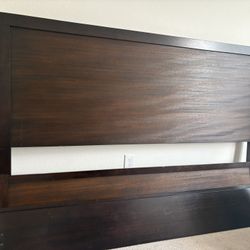 King Size Bed With Headboard, Foot Board