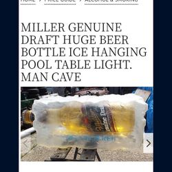 Great Condition Pool Hanging Light 